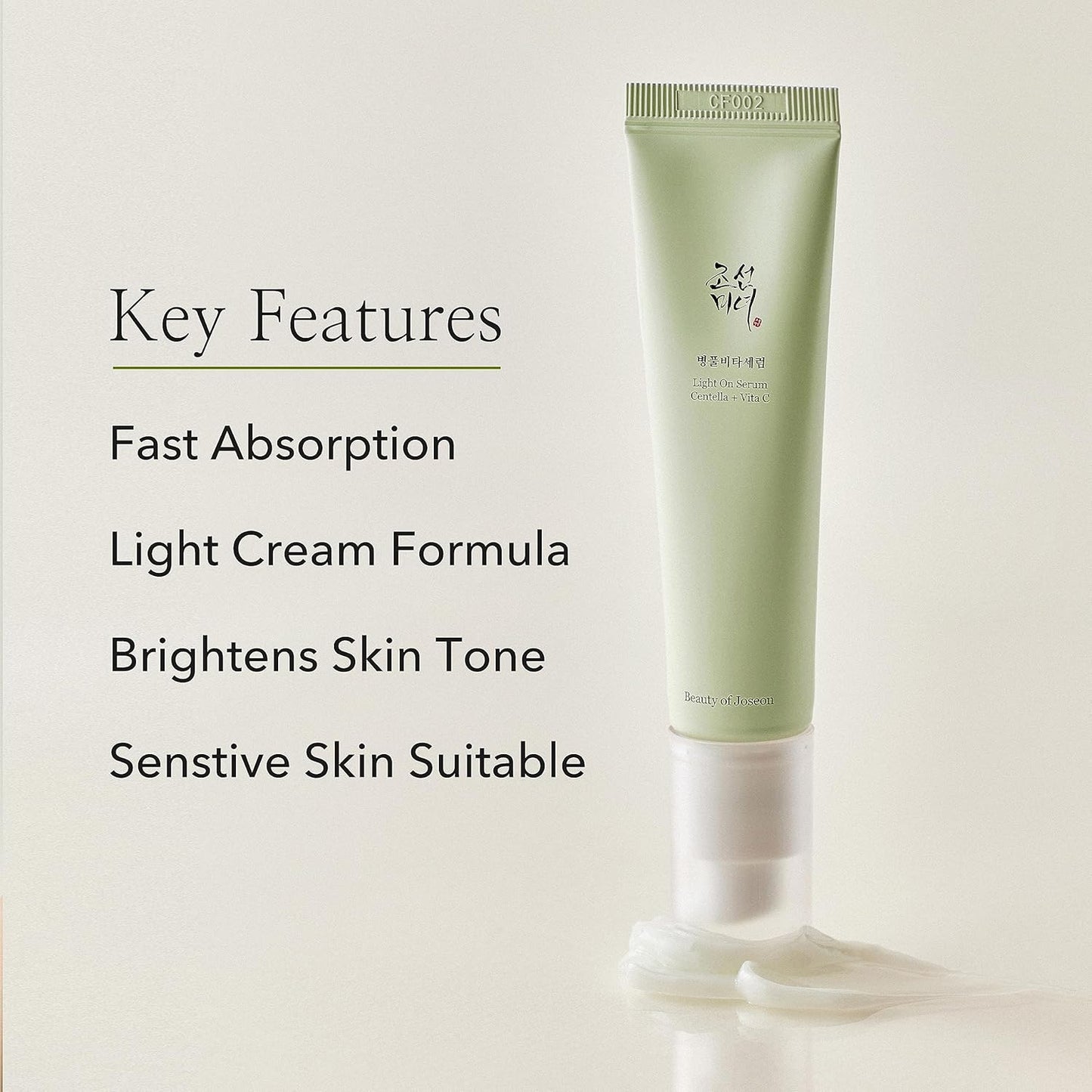 Beauty of Joseon Light On Serum Centella + Vita C 30ml - Khayest