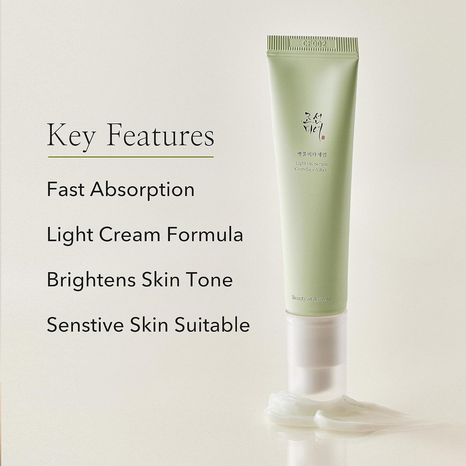 Beauty of Joseon Light On Serum Centella + Vita C 30ml - Khayest