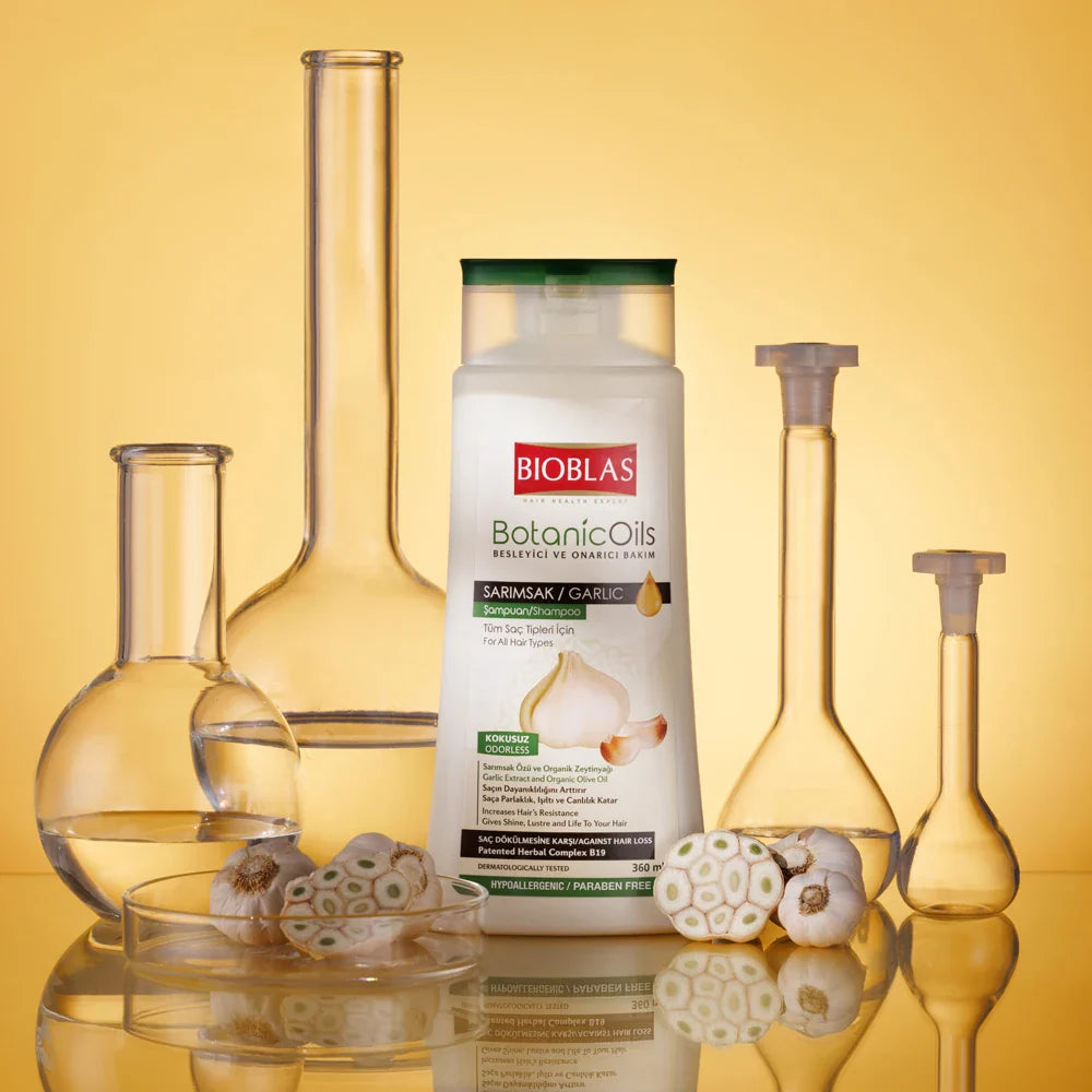 BioBlas Botanic Oils Garlic Shampoo 360ml