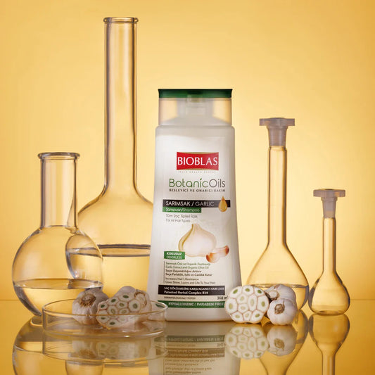 BioBlas Botanic Oils Garlic Shampoo 360ml - Khayest