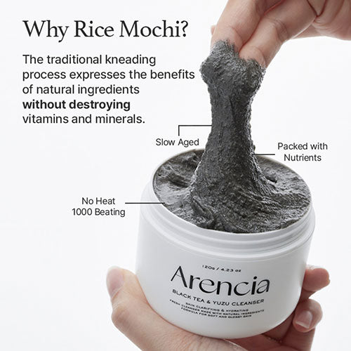 Arencia Black Tea & Yuzu Cleanser 120g