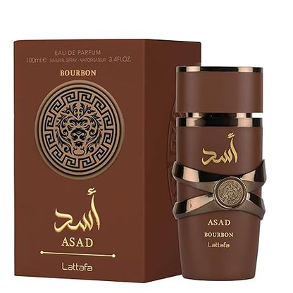 Lattafa Asad Bourbon EDP Perfume for Men 100ml - Khayest