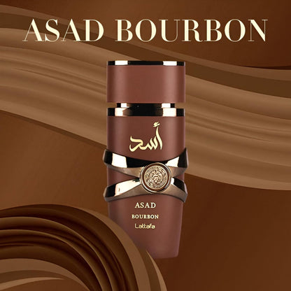 Lattafa Asad Bourbon EDP Perfume for Men 100ml - Khayest