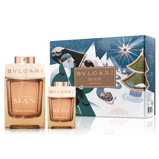 Bvlgari Man Terrae EDP Perfume Gift Set For Men - Khayest