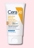 Cerave Hydrating Mineral Sunscreen SPF30 Face Sheer TINT 50ml