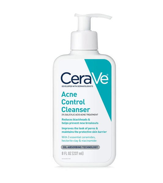 Cerave Acne Control Face Cleanser 237ml - Khayest