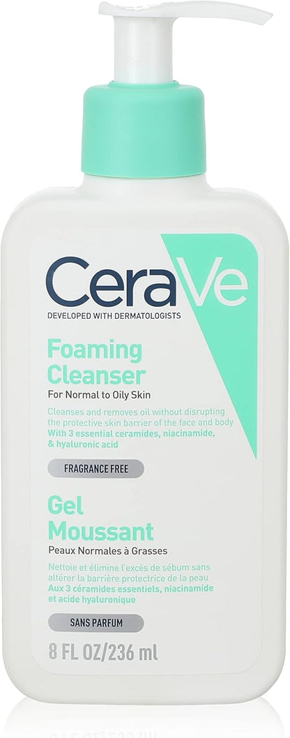 Foaming cleanser by Cerave 236 ml - Khayest