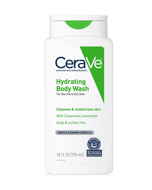 Cerave Hydrating Body Wash 296ml