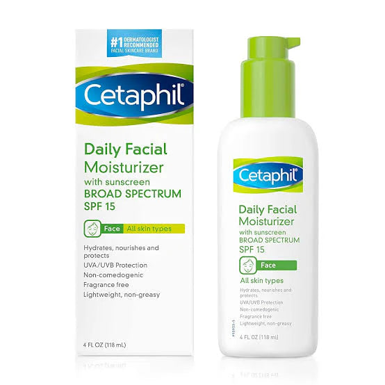 Daily facial moisturizer by cetaphil 118ml - Khayest