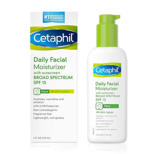 Daily facial moisturizer by cetaphil 118ml - Khayest