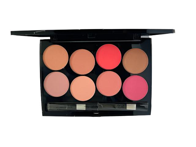 CHRISTINE Professional 8 Color Blush On Kit - Khayest