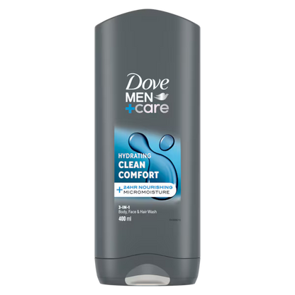 Dove Men+Care Body and Face Wash &amp; Hair Wash 400ml - Khayest