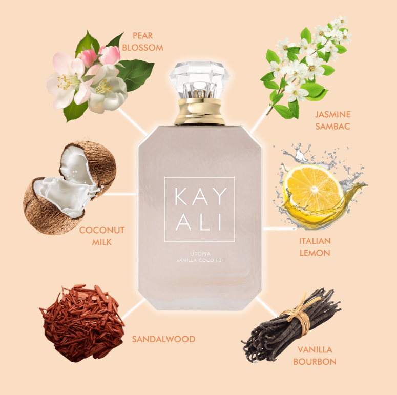 KAYALI Utopia Vanilla Coco 21 EDP Perfume for Women 100Ml - Khayest