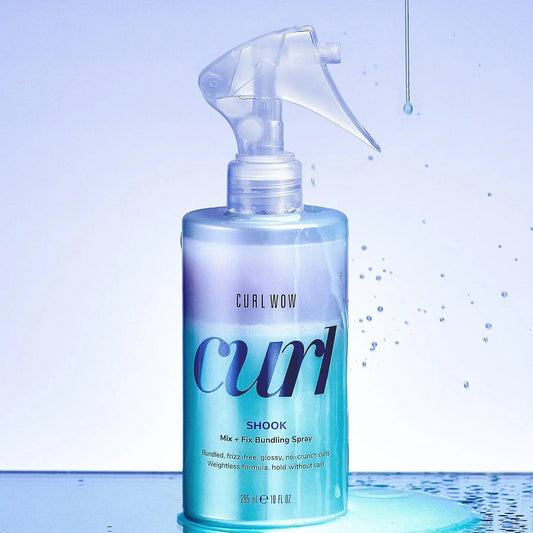 Curl Wow Curl Shook Mix + Fix Bundling Spray 295ml - Khayest