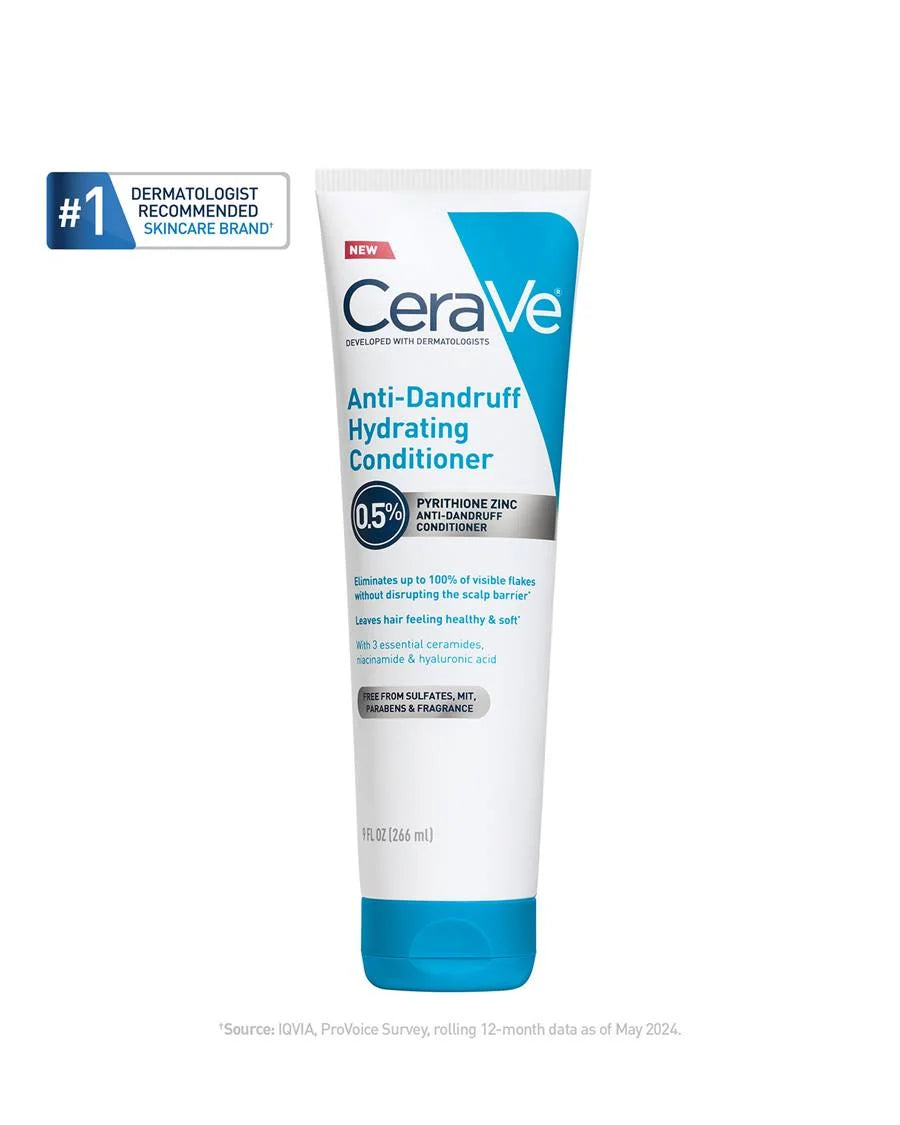 cerave anti Dandruff Hydrating Hair conditioner 266Ml - Khayest