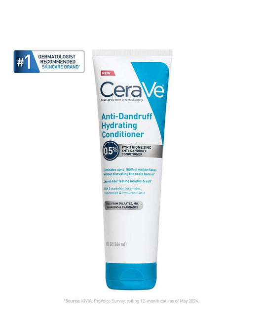 cerave anti Dandruff Hydrating Hair conditioner 266Ml - Khayest