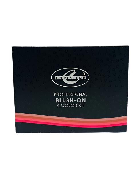 CHRISTINE Professional 4Color Blush on kit - Khayest