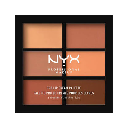 NYX Pro Lip Cream Palette The Nude - Khayest