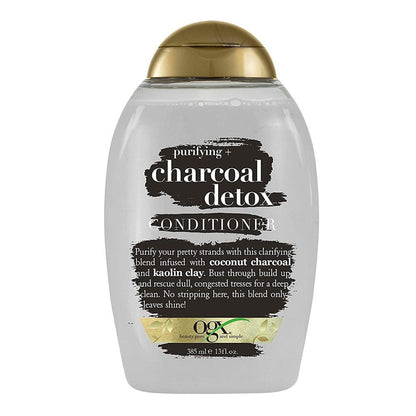 OGX Purifying + Charcoal Detox Hair Conditioner  385ml - Khayest