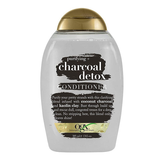 OGX Purifying + Charcoal Detox Hair Conditioner  385ml