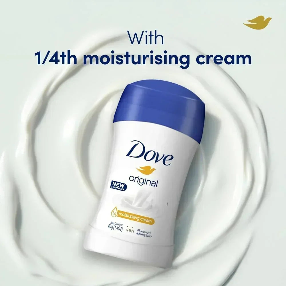 Dove Original New & Improved Moisturising Cream Deodorant 40g - Khayest