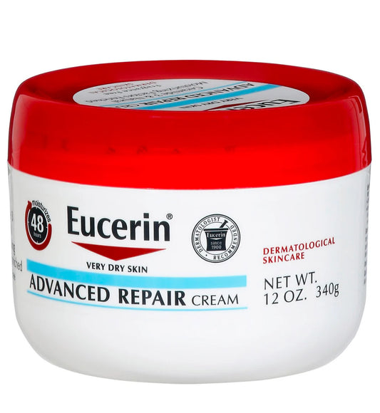 Eucerin Advanced Repair Cream 340g – Superior Hydration & Skin Barrier Renewal