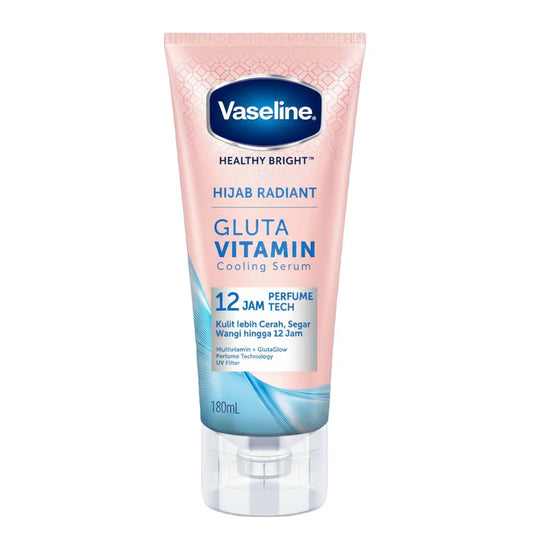 Vaseline Gluta Vitamin Hijab Radiant Cooling Serum 180ml
