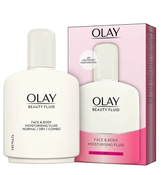 Olay Beauty Fluid Face & Body Moisturising Fluid Lotion 100ml - Khayest
