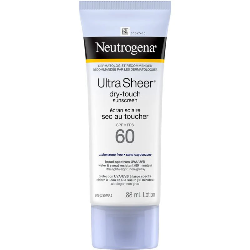 Neutrogena Ultra Sheer Dry-Touch SPF60 Sunscreen 88Ml - Khayest