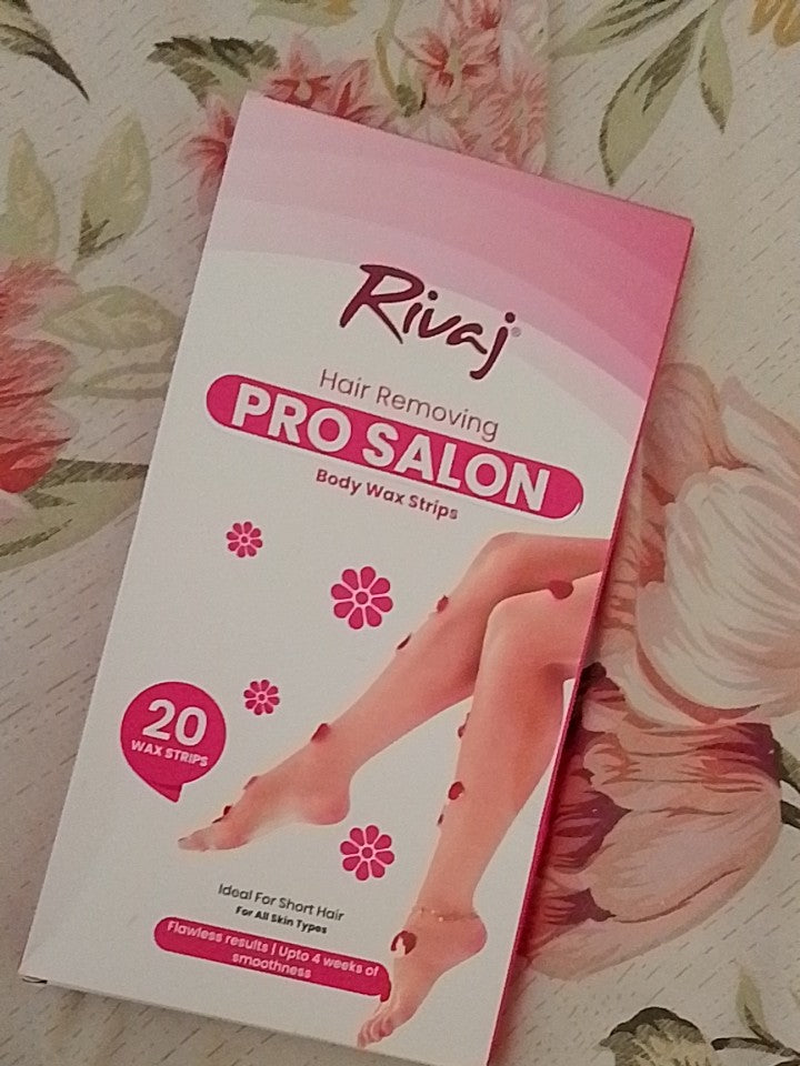 Rivaj Hair Removing Body Wax Strips