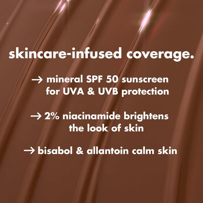 Elf Halo Glow Skin Tint Spf 50 Base Serum Protector - Khayest