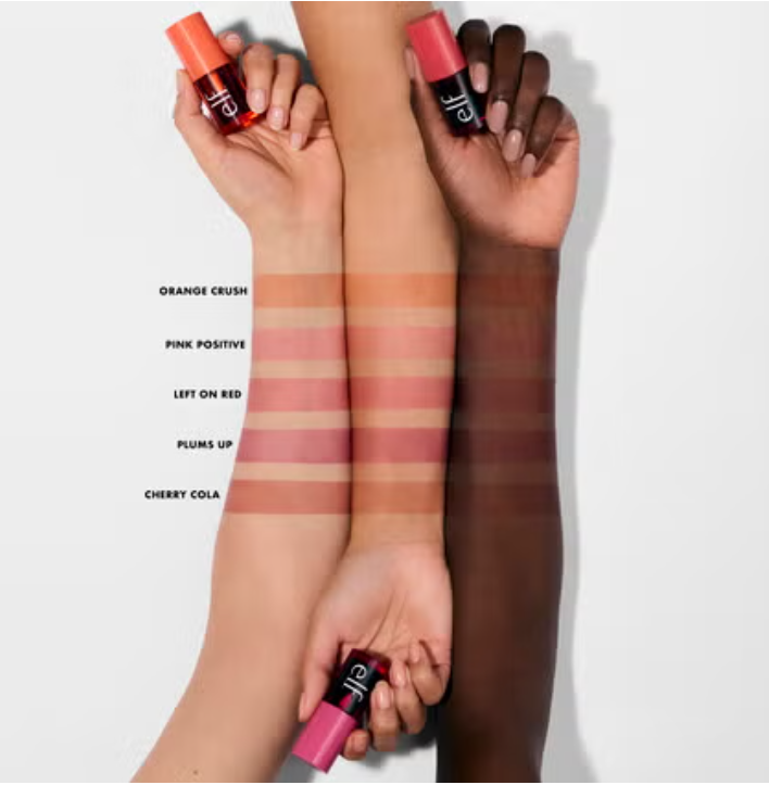 ELF Sheer For It Lip And Cheek Blush Tint - Khayest
