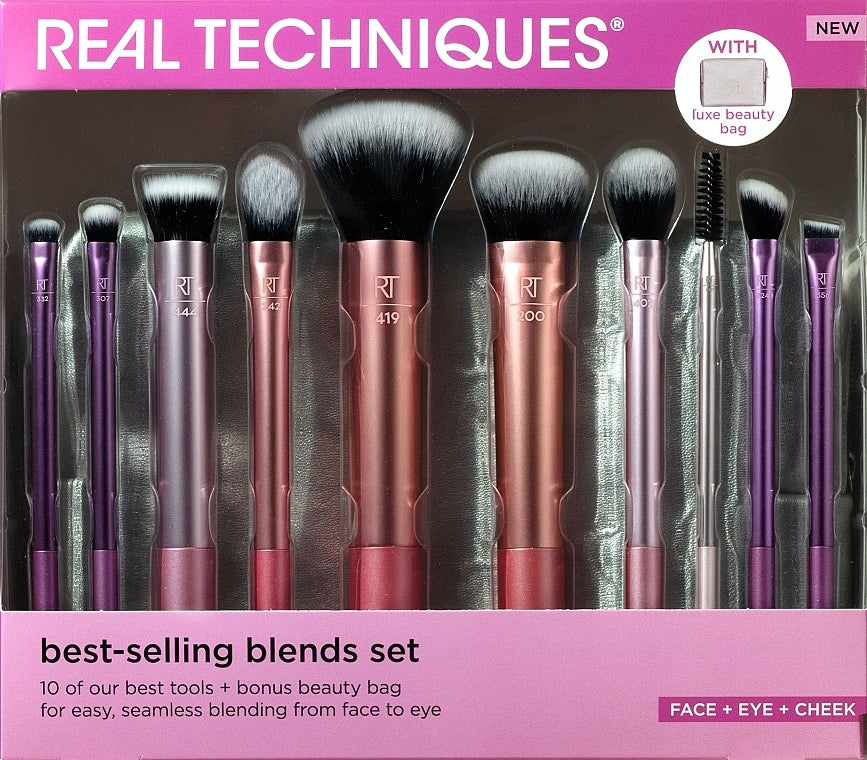Real Technique face+eye+Cheek Brush Set