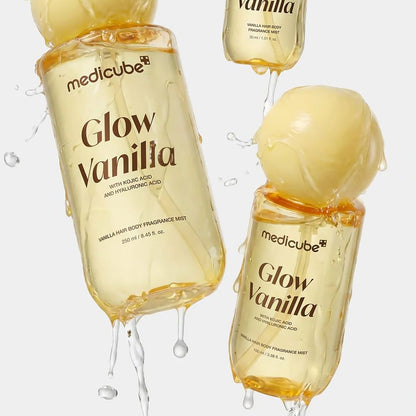 Medicube Glow Vanilla Hair & Body Fragrance Mist 100ml | Vanilla Hair & Body Mist