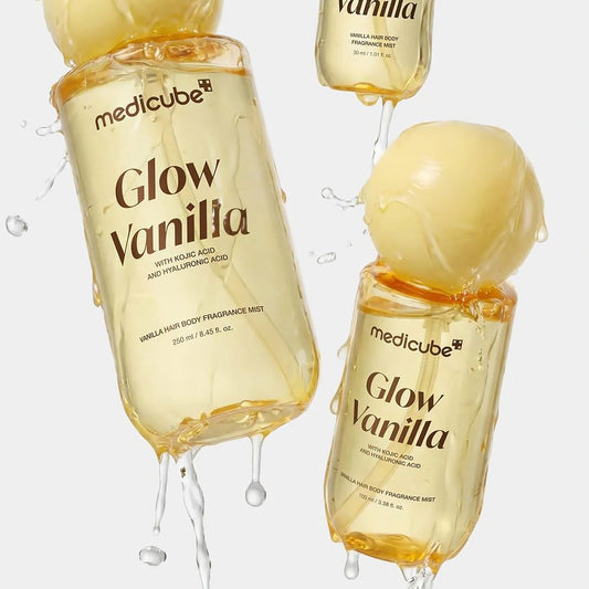 Medicube Glow Vanilla Hair & Body Fragrance Mist 100ml | Vanilla Hair & Body Mist
