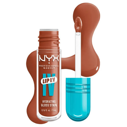 NYX Lip I.V. Hydrating Lip Gloss Stain - Khayest