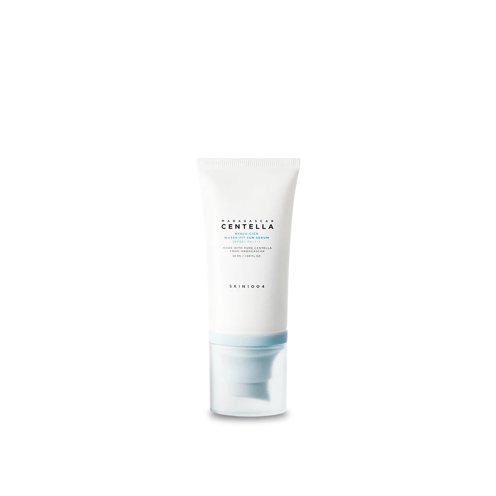 SKIN1004 Centella Madagascar Hyalu-Cica Water-Fit Sun Serum SPF50+ PA++++ Sunblock 50ml - Khayest