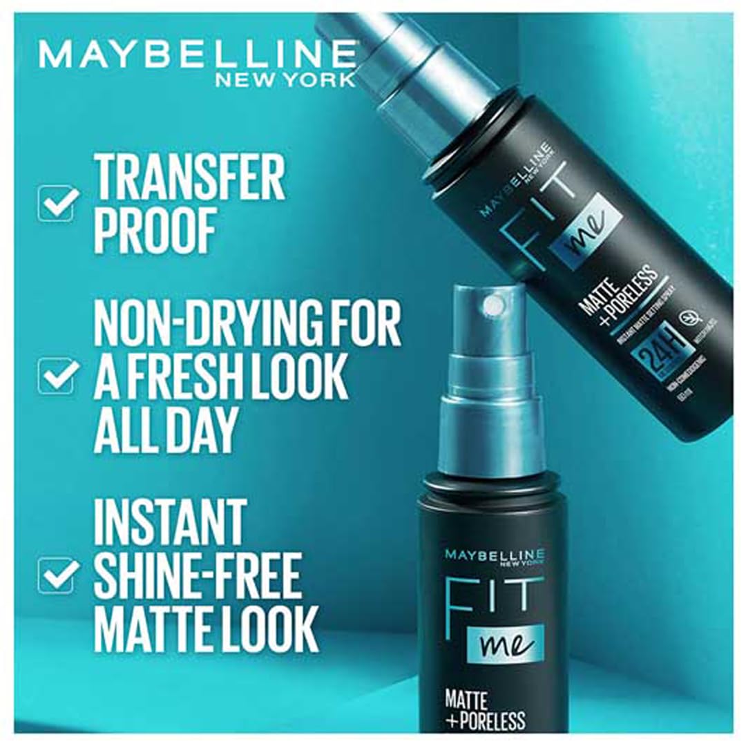 Maybelline Fit Me Matte + Poreless Setting Spray 60Ml - Khayest