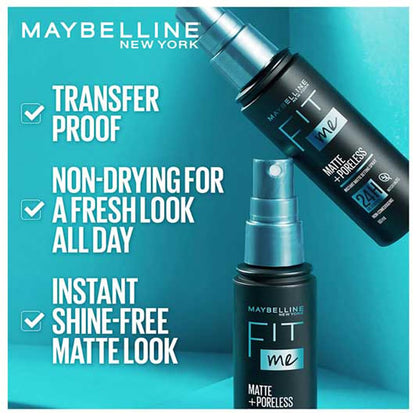 Maybelline Fit Me Matte + Poreless Setting Spray 60Ml - Khayest