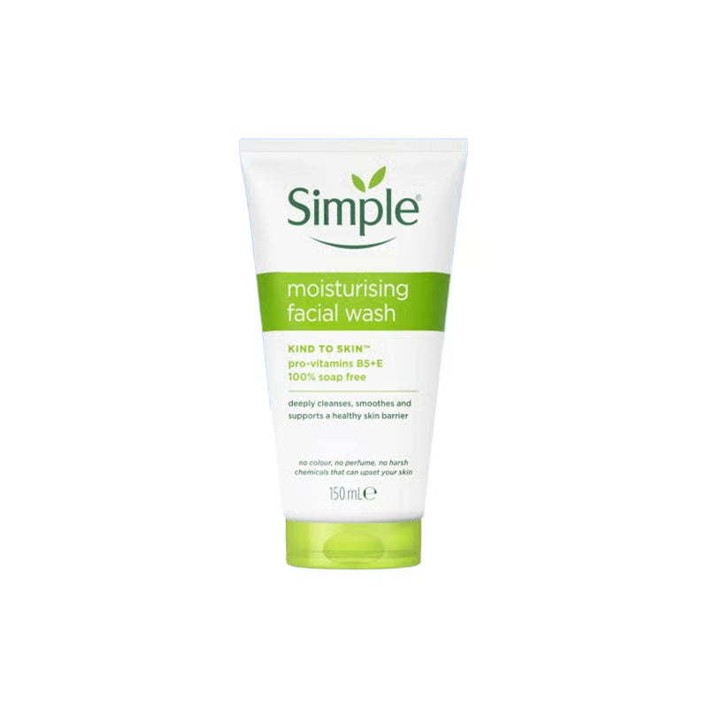 Simple Kind to Skin Moisturising Facial Wash 150ml - Khayest