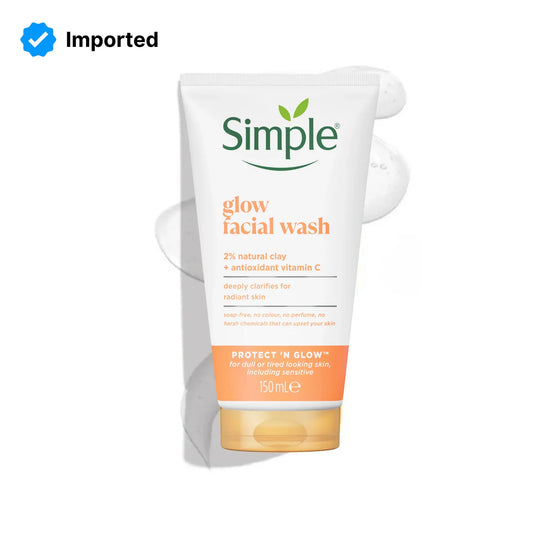 Simple Protect 'N' Glow Vitamin C Facial Wash 150ml