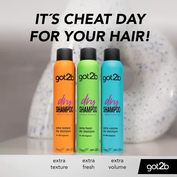 got2b Dry Shampoo Extra Texture 200ml