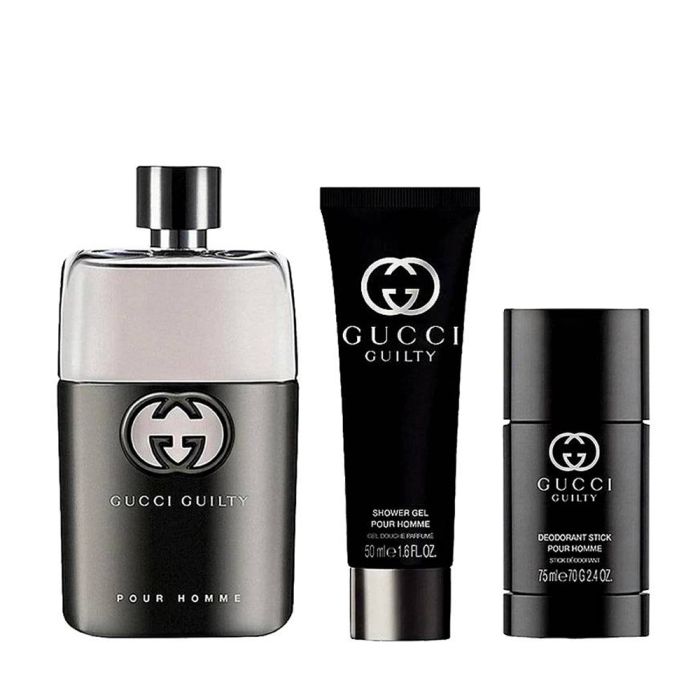 Gucci Guilty Pour Homme EDT Perfume Gift Set For Man - Khayest