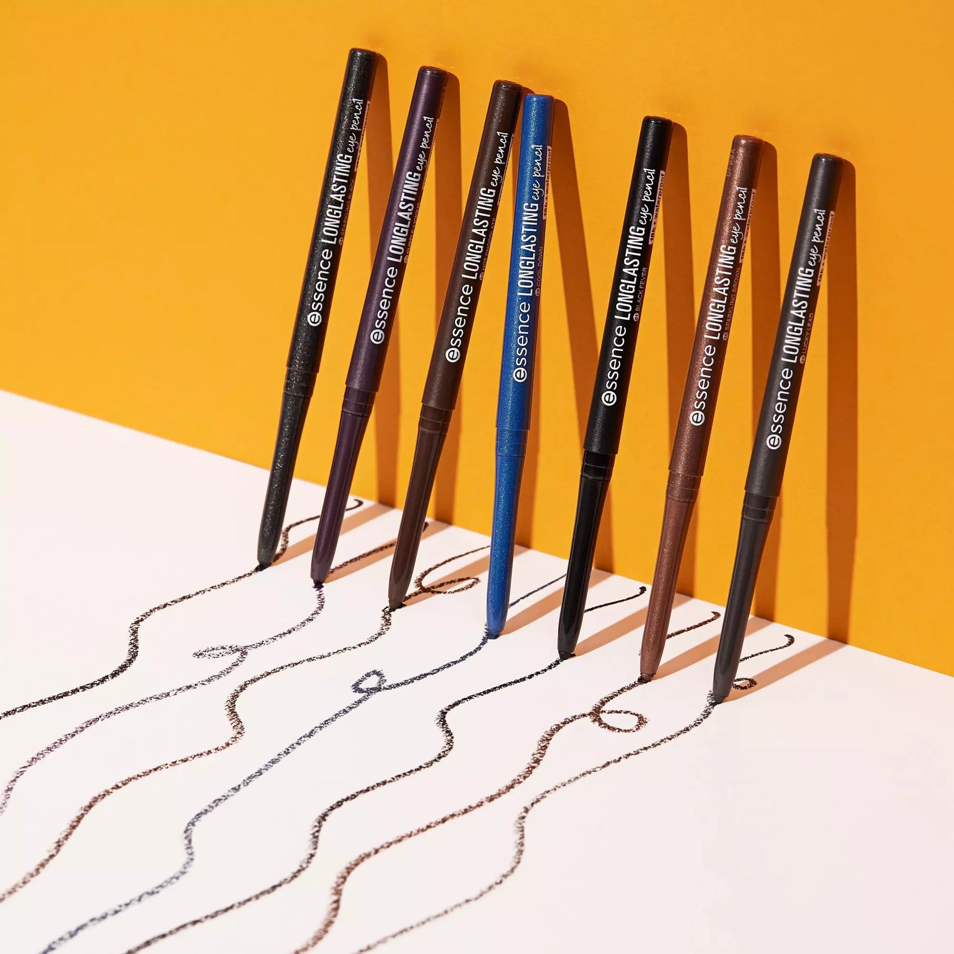 Essence Long Lasting Eye Pencil 02 Hot Chocolate waterproof - Khayest