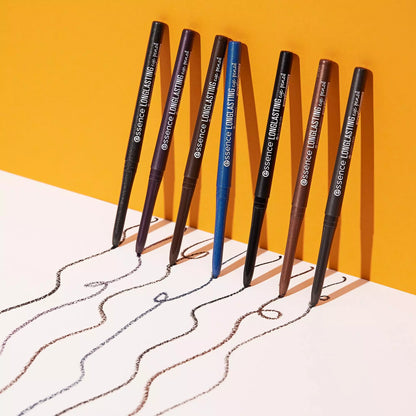 Essence Long Lasting Eye Pencil 02 Hot Chocolate waterproof - Khayest