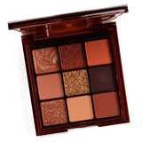 Caramel brown eye shadow palette by Huda beauty