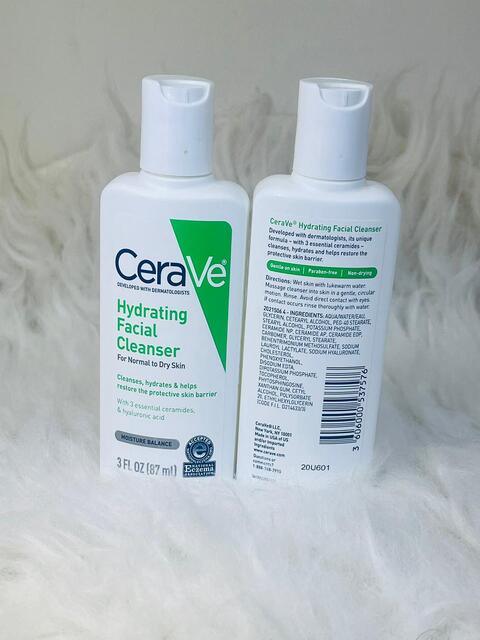 Hydrating facial cleanser by Cerve 87ml - Khayest