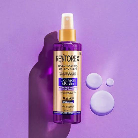 Restorex Collagen & Biotin Volumizing Conditioner 200ml - Khayest