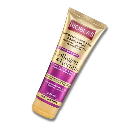 BioBlas Collagen & Keratin Anti-Hair Loss Conditioner 250ml - Khayest