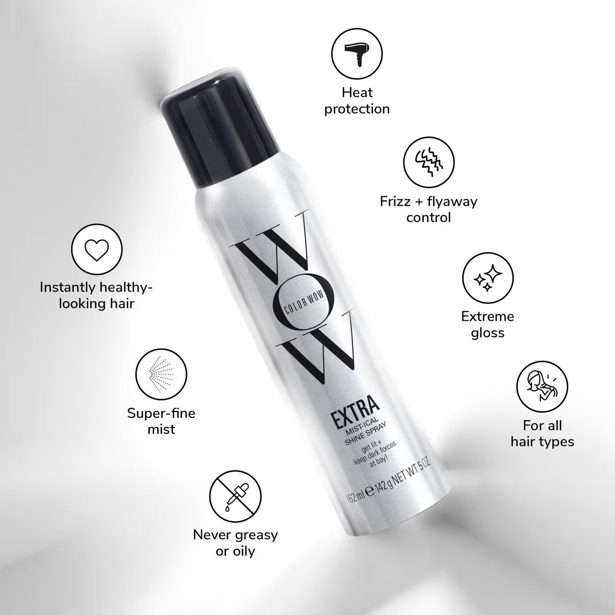 Color Wow Extra Mist-ical Shine Spray 162ml - Khayest